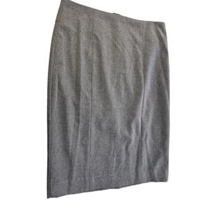 RW & CO Women's Fashion Skirt Straight Midi Business/Casual Lined Gray Size 6